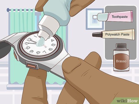 Menghilangkan Goresan di Jam Tangan