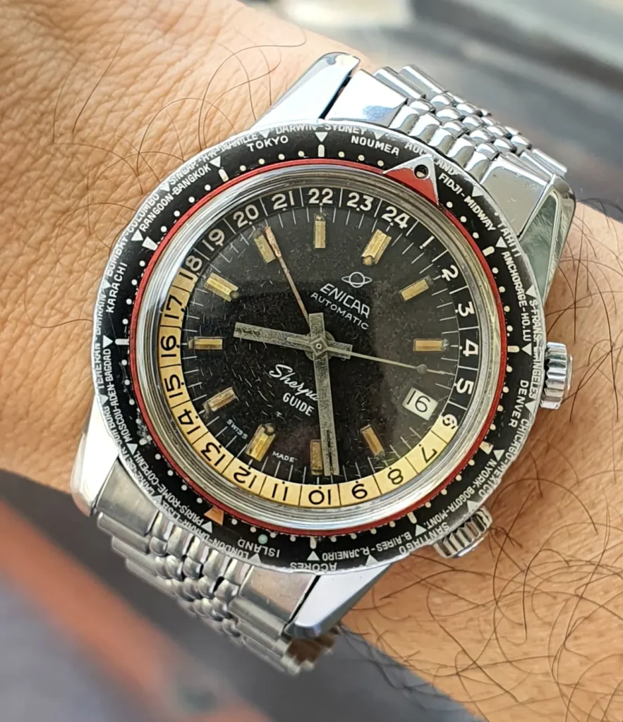 Lecet Di Jam Tangan Enicar